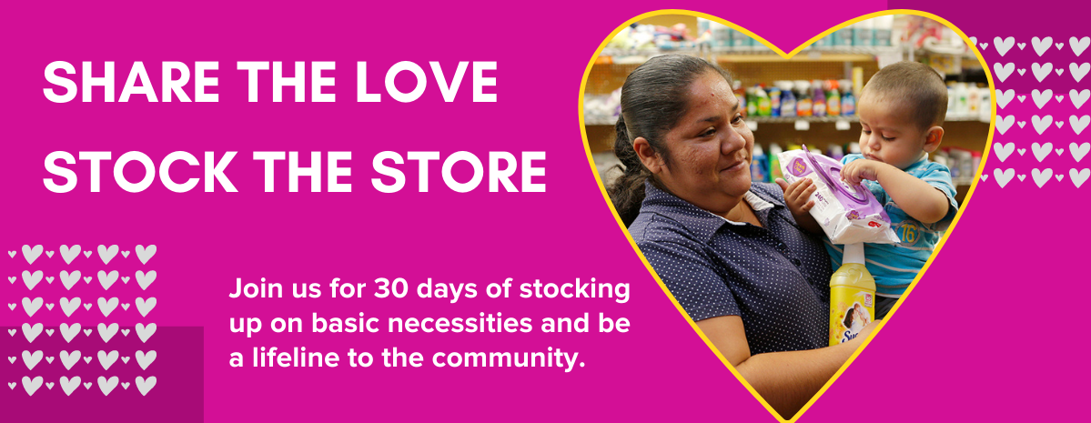 Basic Necessities Store - 2022 Share the Love Stock the Store